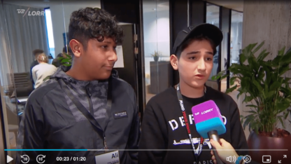Teenagerne Ömer og Ali vil lave bæredygtig sodavand