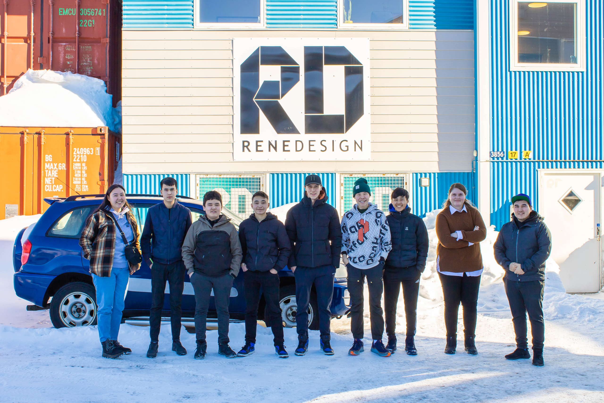 Kaassassuk i Nuuk tog på inspirerende besøg hos RD Marketing Bureau